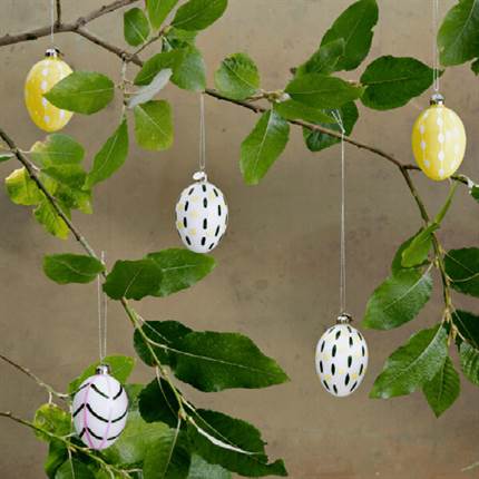 Holmegaard Souvenir Easter påskeophæng h 7,5 cm frugt