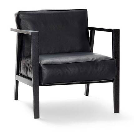 Andersen Furniture LC1 Loungestol - sort - sort læder