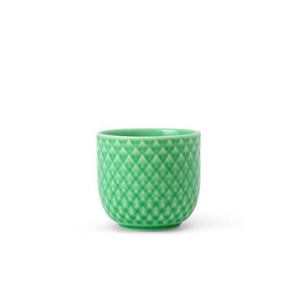 Lyngby Porcelæn Rhombe Color - Æggebæger Ø5 cm - Grøn